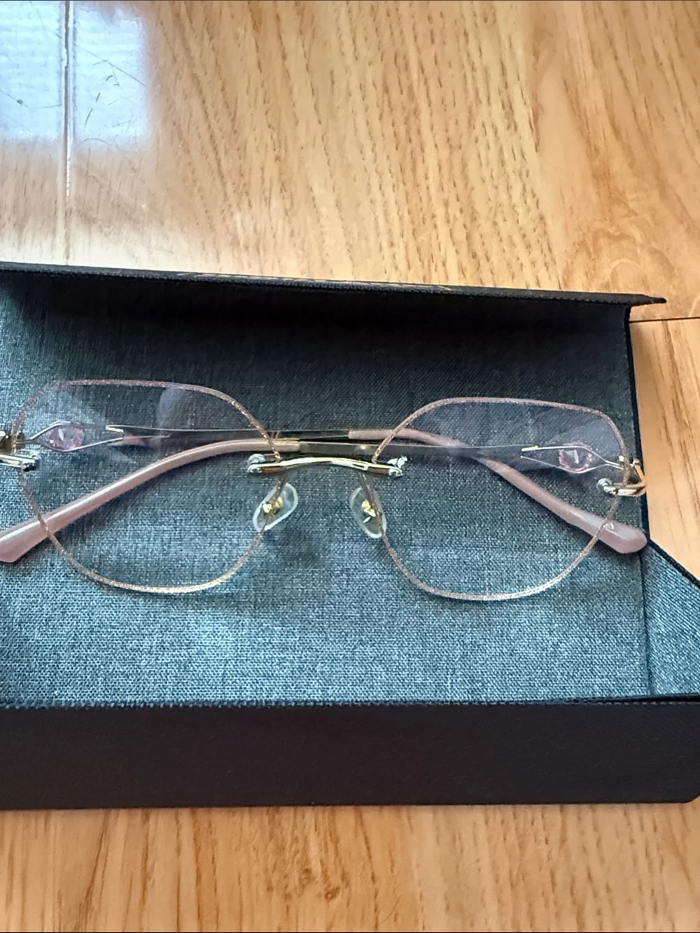 Women Rimless Reader +1.25